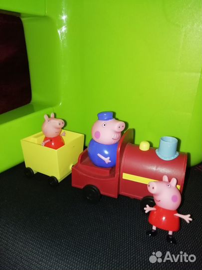 Игрушка Свинка Пеппа и Паровозик Дедушки
