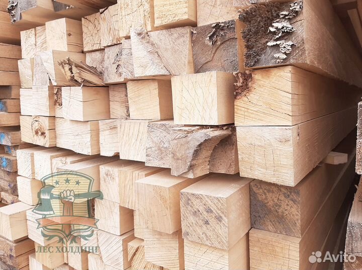 Брус 100х100х6000 Осина 1 сорт