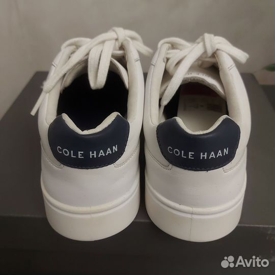 Мужские кожаные кеды 40