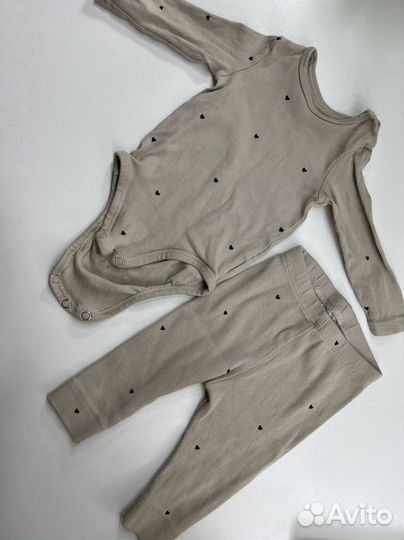 Пакет фирменных вещей на девочку 68 размер