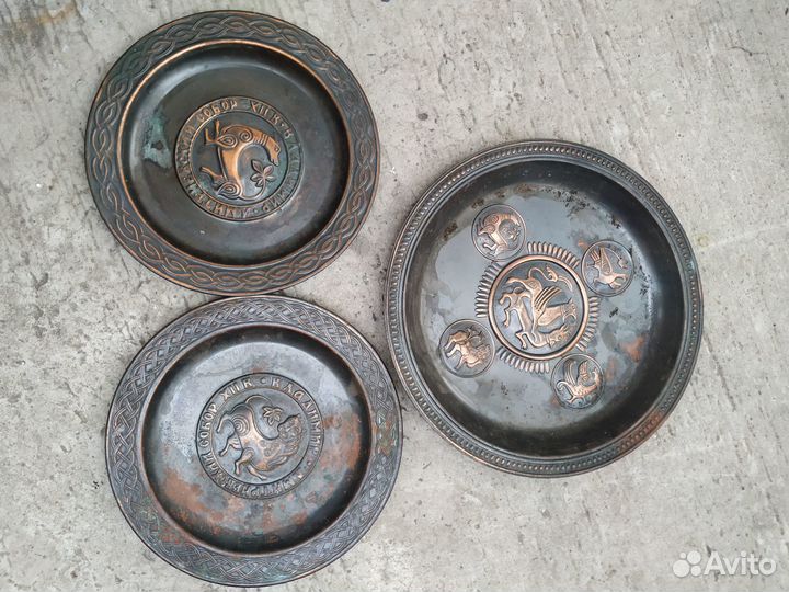 Набор декоративных тарелок СССР