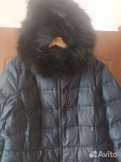 Длинный пуховик