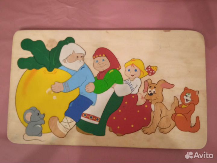 Пазл деревянный