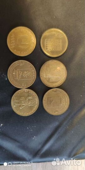 Монеты России 1,2,5,10