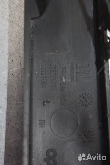 Молдинг бампера передний правый Opel Astra H