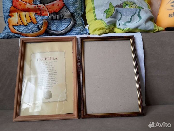 Рамки для фото, дипломов,сертификато и т.п