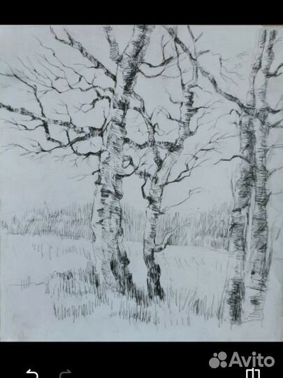 Зарисовки интерьерные, картина