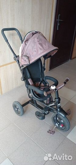 Велосипед детский 3-х колесный с ручкой