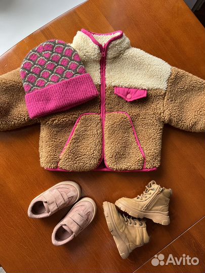 Куртка - Шубка Zara, Ботинки Zara, Кеды Zara