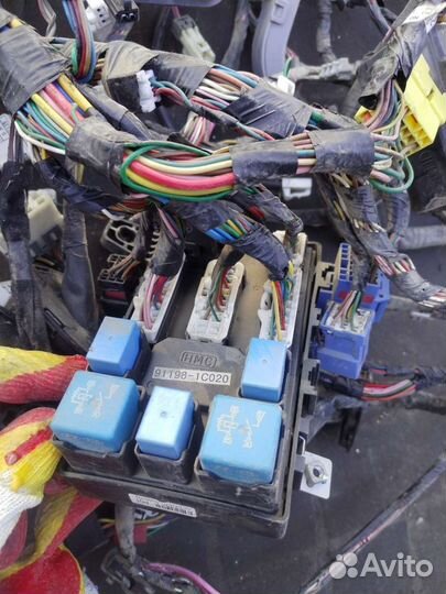 Проводка хендай гетц 7г 1.4 мт G4EE