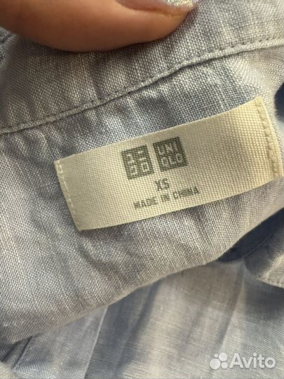 Рубашка женская uniqlo s xs