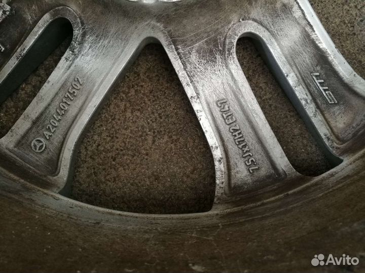 Диск R 17 Mercedes C 204