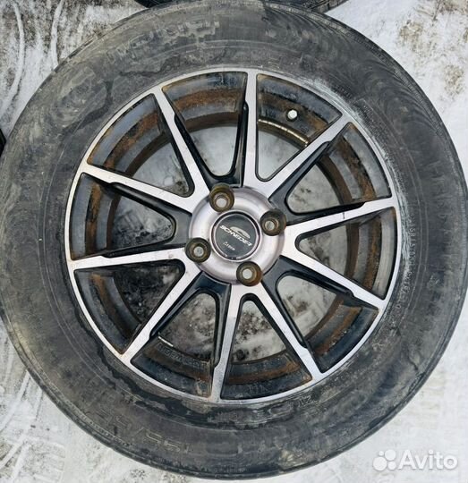 Литые диски R15 4x100 rio,solaris,vesta,logan