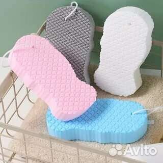 Мочалка для тела пилинг массажная отшелушивающая