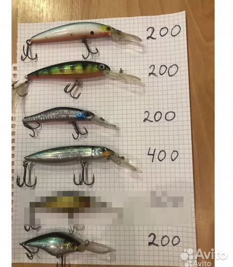 Воблеры, salmo, perch, hornet, rapala