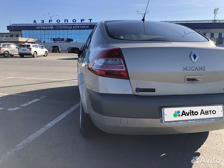 Renault Megane 1.6 AT, 2006, 217 000 км