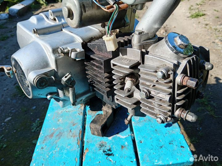 Двигатель на мопед omaks 110