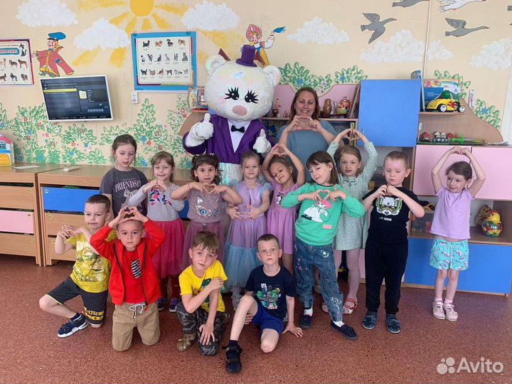 Аниматор. Мишка Тедди на праздник