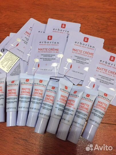 Крем матирующий Erborian matte. 10 шт