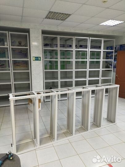 Стеллаж металлический, для склада, архивный