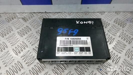 Блок комфорта cadillac escalade 3 (95F09M301)