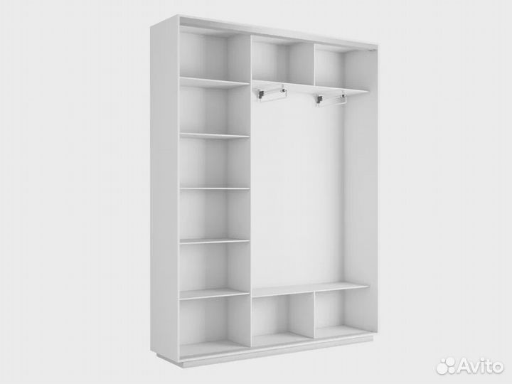 Шкаф-купе «Экспресс» 3-х дверный от производителя