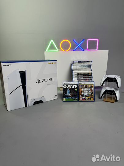 Новая Ps5 Slim / 740 Игр / Trade In / Гарантия