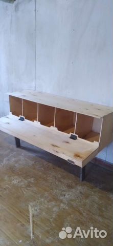 Гнездо для кур с яйцесборником