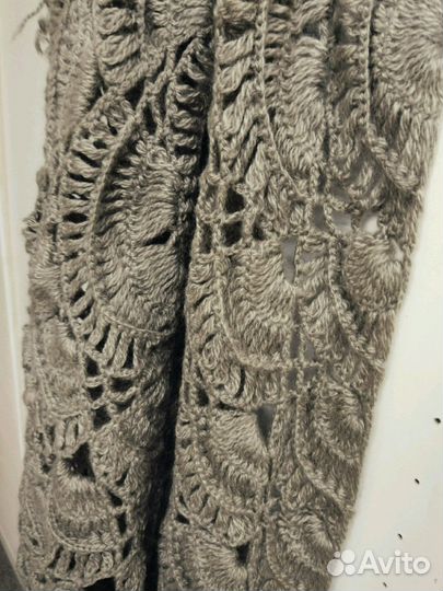 Шаль новая ручная вязка, разных цветов, обмен