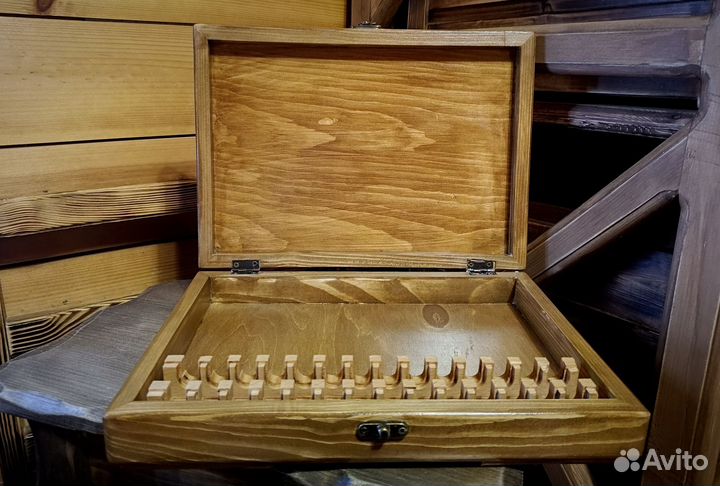 Шкатулка для хранения опасных бритв 14