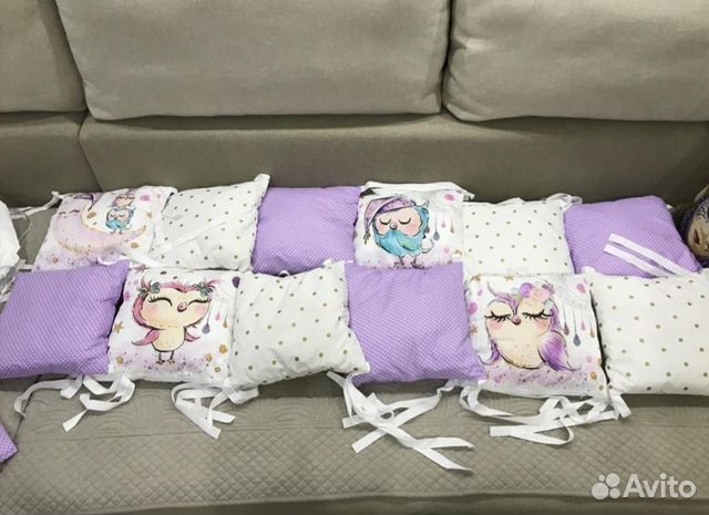 Детские бртики в кровать