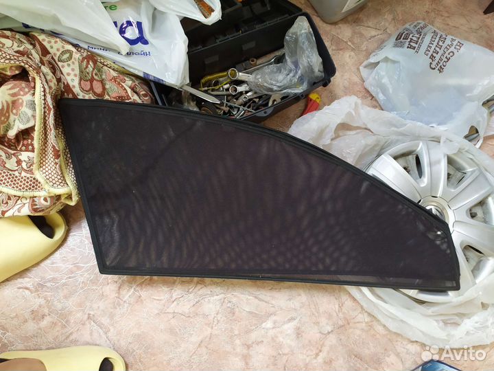 Каркасные шторки kia rio 2018