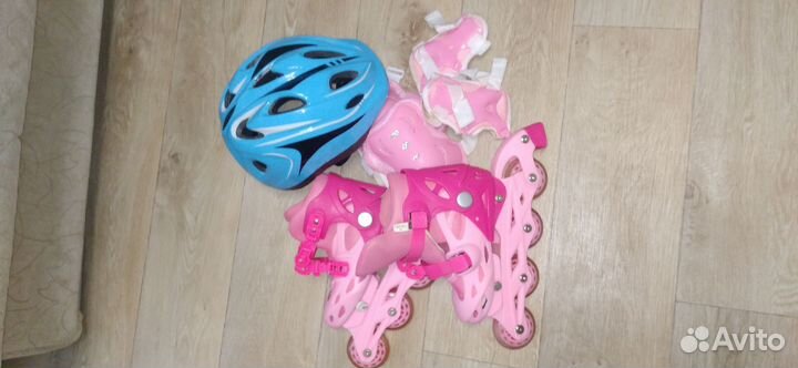 Детские ролики с защитой