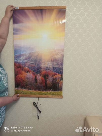 Картина с обогревом новая