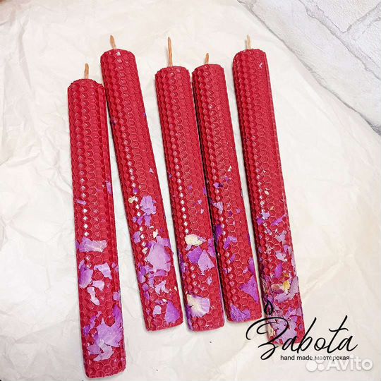 Свечи из вощины