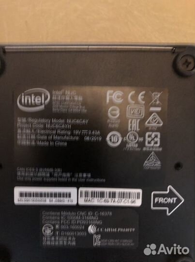 Intel NUC6cayh