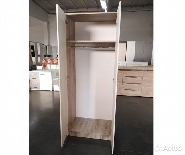 Шкаф двухстворчатый новый шк 554 Бася Крафт