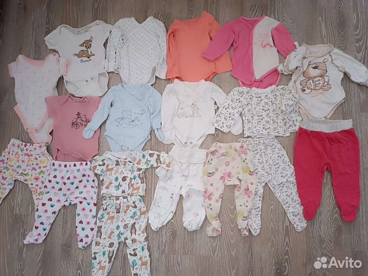 Боди, ползунки, распашонки/кофточки, шапочки