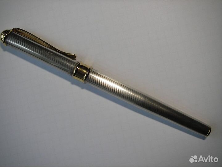 Авторучка серебренная 