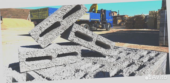 Перегородочные керамзитобетонные блоки ECO 158