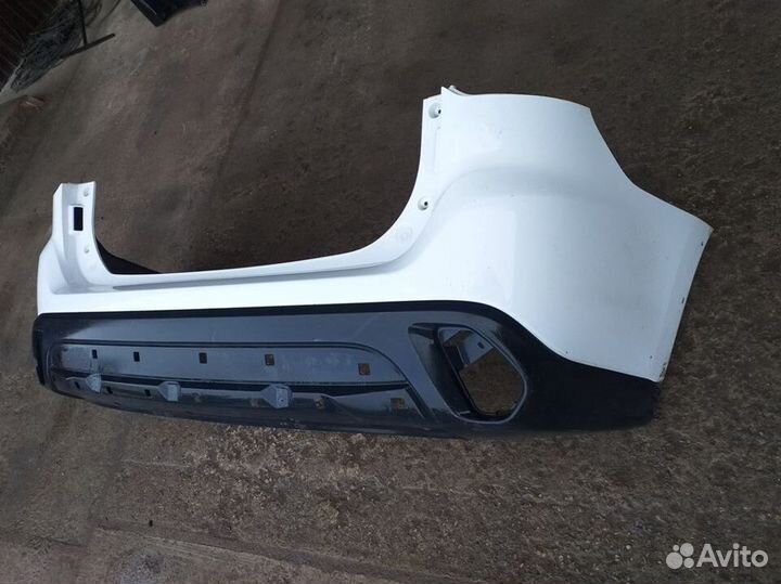 Бампер задний Mitsubishi Outlander 3 рестайлинг