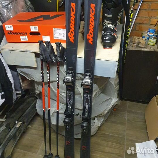 Горные лыжи Nordica spitfire 73 FDT+TP2 comp10
