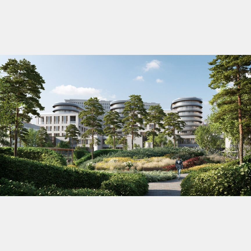 2-к. квартира, 118,2 м², 4/13 эт.