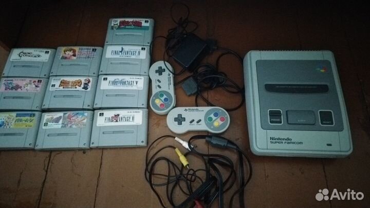 Игровая приставка nintendo super famicom
