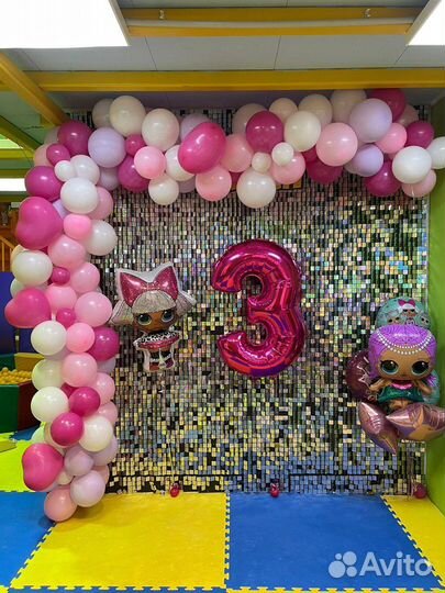 Фотозоны, пайетки, фотофон, декор, неонка