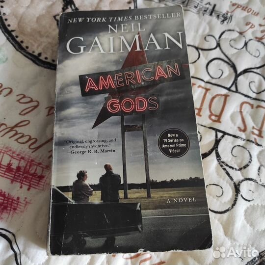 American Gods книга на английском