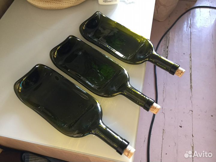 Тарелка бутылка 4 шт с упаковкой