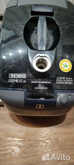 Пылесос Thomas genius S1 с аквафильтром