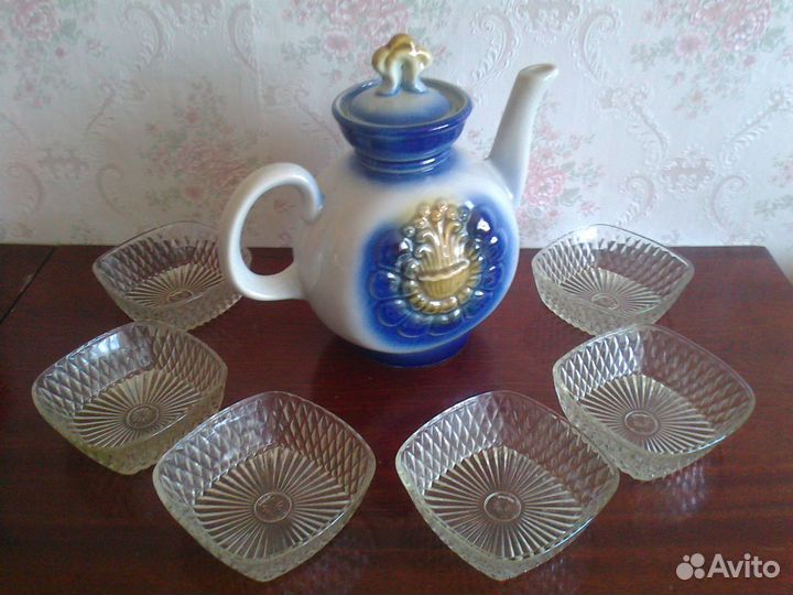 Хрусталь,Цв.Стекло,Фарфор,Вазы,Бокалы,Тарелки,СССР