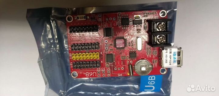 Контроллер бегущей строки u6b